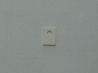 10x14x1.55mm insulating plate for driver and final transistors. OEM replacement part XZZZ90358Z for proper insulation and performance.