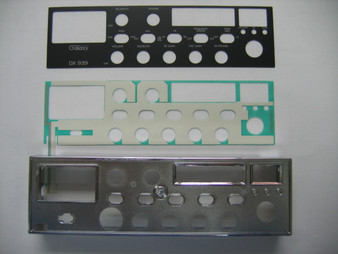 Galaxy Faceplate with EL & Bezel Combination for DX939