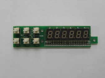 Connex 4800 Frequency Counter Board with Buttons RED