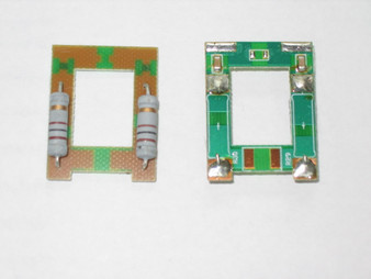 Galaxy DX98VHP / RCI-2970N2 feedback board with 100 ohm 2-watt resistors. Part #EPA010030Z.