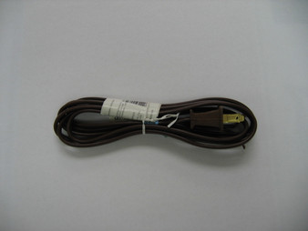 Brown Power Cord 6 FT 18/2 SPT-1 10 Amp/125 Volt