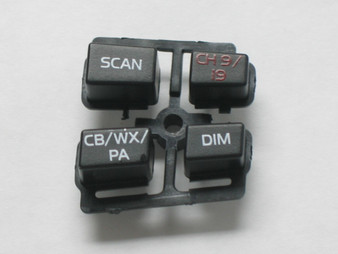 Cobra 29LX  Button Set Scan CH 9/19 CB/WX/PA Dim