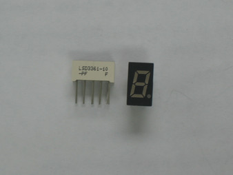 Frequency Counter LED Display Red 6300 6900 2547 4800 RCI2980WX   LED are  marked LSD3361-10-PF