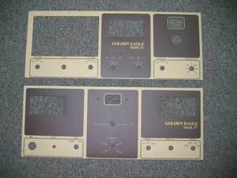 Mark IV OEM Overlay Set  Self-Adhesive NOS