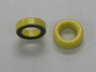 T80-6 Toroid Core Yellow / Clear