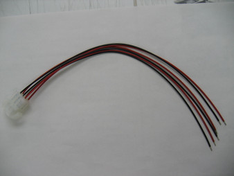 DC Power Cord Socket for Newer 6 Wire radios