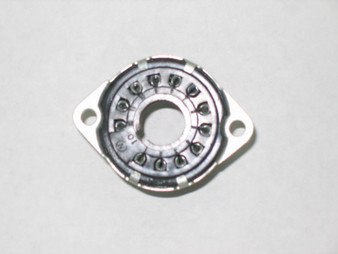 12 Pin Tube SOCKETS for 6LF6, 6LB6, 8950, M2057 Tubes Ect.
