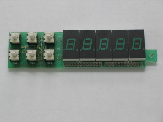 Galaxy DX88 and Galaxy Plus Frequency Counter Board with Switches. 