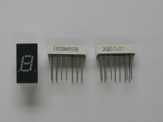 Galaxy Blue Frequency Counter Display  DX55HP/93/94/95/98 XG07.01 Part #  EX03N40520