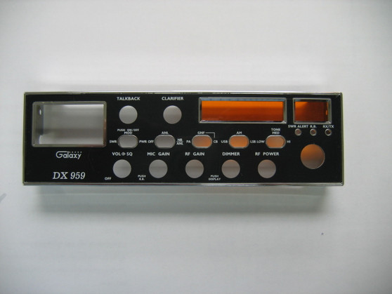 Galaxy DX959 Faceplate Bezel Assembly with Lens | Radio Part