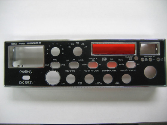 Galaxy DX95T2 Bezel, Lens and Faceplate with Starlight