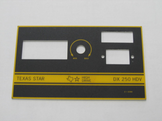 Texas Star Faceplate DX250HDV