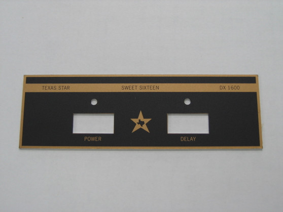 Texas Star Faceplate DX1600