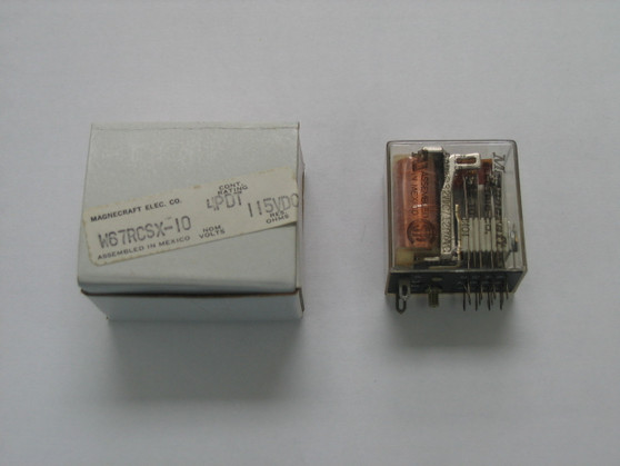 Magnecraft Relay W67RCSX-10 4PDT 115VDC NOS