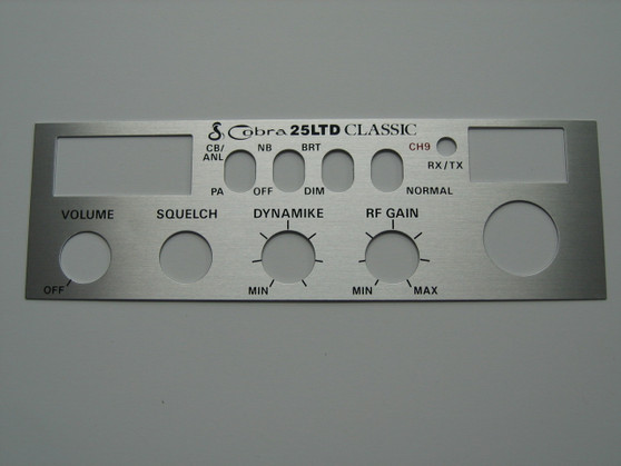Cobra 25 LTD Faceplate Side Mike 