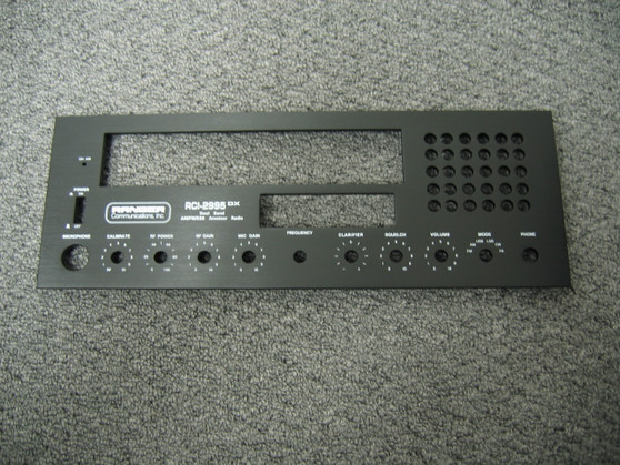 Front Panel for RCI-2995DX
