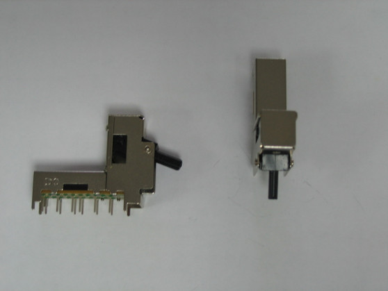 Buy short-shaft lever switches for modern CB & 10-meter base radios. Direct replacement switch requiring longer knob PTOSSB082B for Galaxy and RCI base stations.