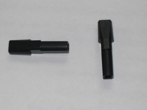 Lever Switch Knob 10 New Style These are the knobs for the new style lever switch that have the short shaft on them so the knob is longer. If the switch shaft is black plastic this is the correct knob. If the switch shaft is metal you will need the older style knob. PTOSSB082B.