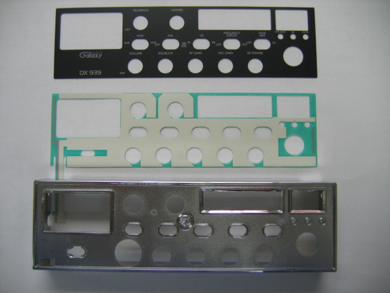 Galaxy Faceplate with EL & Bezel Combination for DX939