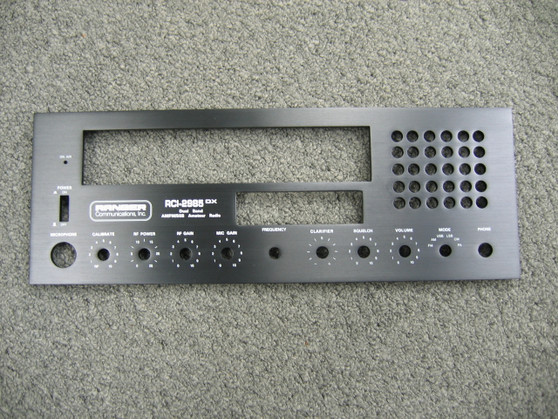 RCI-2985DX Front Panel Part # MT-TURB180A     Check our other listing for the Bezel and front Glass.
