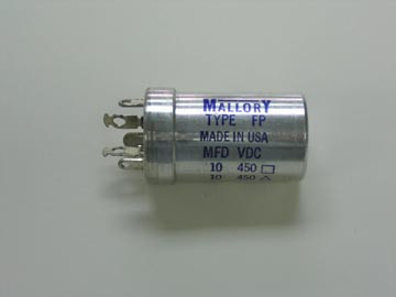 Canister Capacitor 10-10 450V