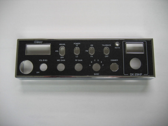 Galaxy DX29HP Face Plate and Bezel Combination, Assembly required.