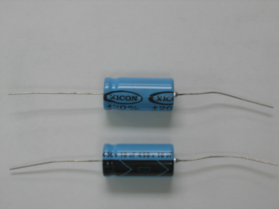 Capacitor 10 UF @ 450 Volts Axial XICON 