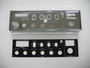 Galaxy DX33HP Faceplate Bezel Assembly with Lens | Replacement Radio Part