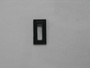 Base Leveler Switch Mask / Cover Newer Style This is the cover the fills the opening in the base face plates where the Leveler Switch knob extends through. Has the wider opening for the New model Leveler Switch with short shaft and longer knob.