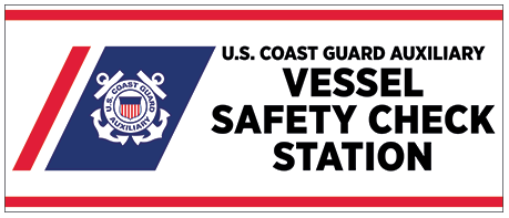CGAUX VESSEL SAFETY CHECK STATION BANNER Auxiliary Center