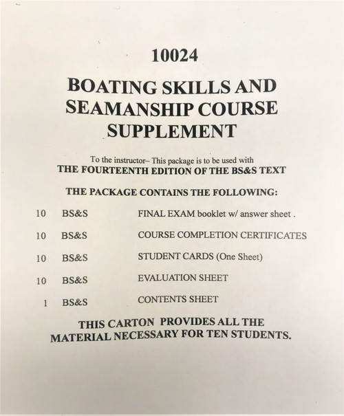Course: BS&S 14e Supplement (serves 10 students)