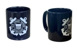 New CG Auxiliary Association Blue 11 oz Mug w/ White Auxiliary Logo