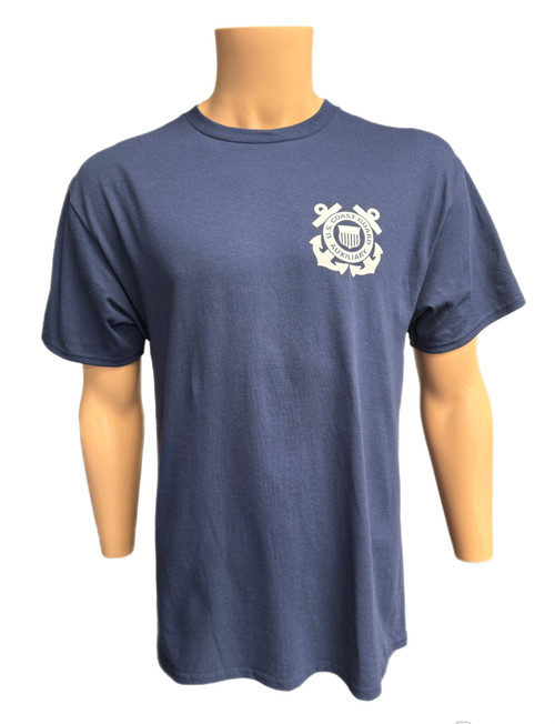 CGAUX  NAVY BLUE T-SHIRT