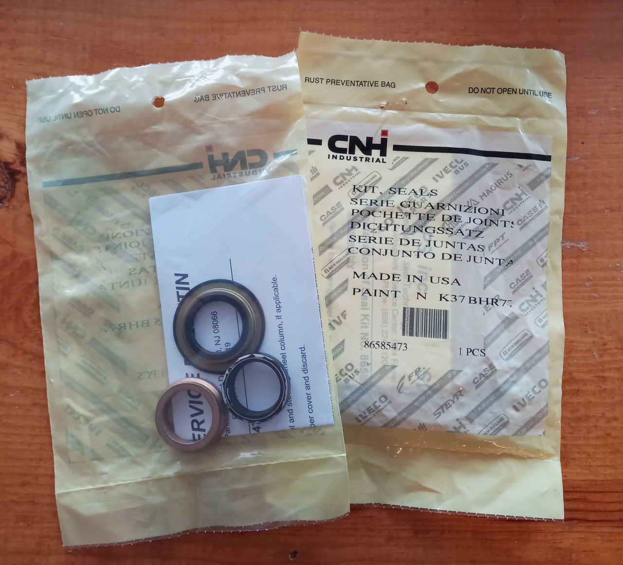 Steering Hand Pump Seal Kit, IH 706 756 806 786 886 986 1066 1086