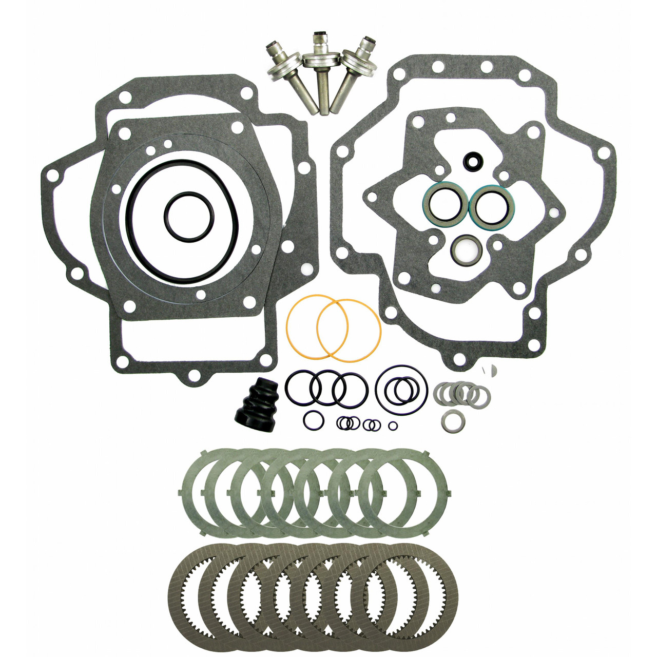 PTO Clutch Pack & Gasket Kit w/ Brakes, IH 656, 666, 686 - Redrunrite
