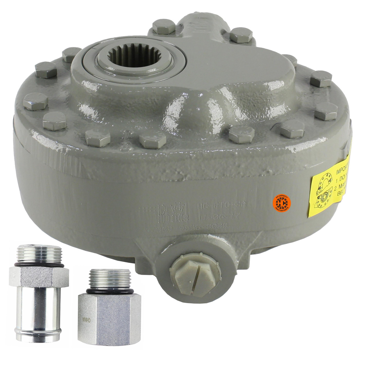 Rear PTO Hydraulic Pump, 1000 RPM, IH 