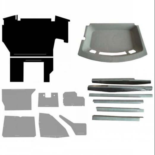 Complete Cab Interior Upholstery Kit, Case IH Magnum, 7110 7120 7130 7140 7150 Redrunrite