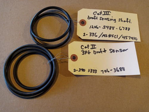 Lower 3 Point Draft Sensing Torsion Tube O-Ring Kit