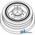 Crankshaft Damper Pulley, IH Diesel 666 686 766 886 966 986 1066 1086 3488 3588 3688 4166 4186 5088 6588, HYDRO 100, HYDRO 186, HYDRO 70, HYDRO 86 