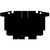 Floor Mat, IH 886 986 1086 1486 1586, Hydro 186 