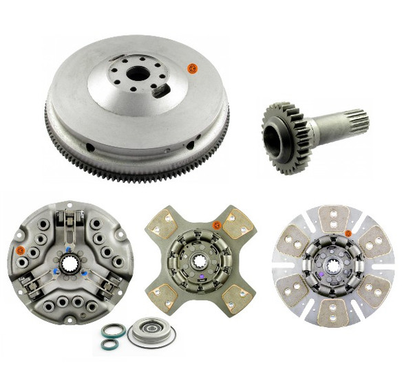 KIT: Flywheel with Ring Gear, PTO Drive Gear, and Clutch Kit: D360 D414 DT414 D436 DT466 (Free shipping)