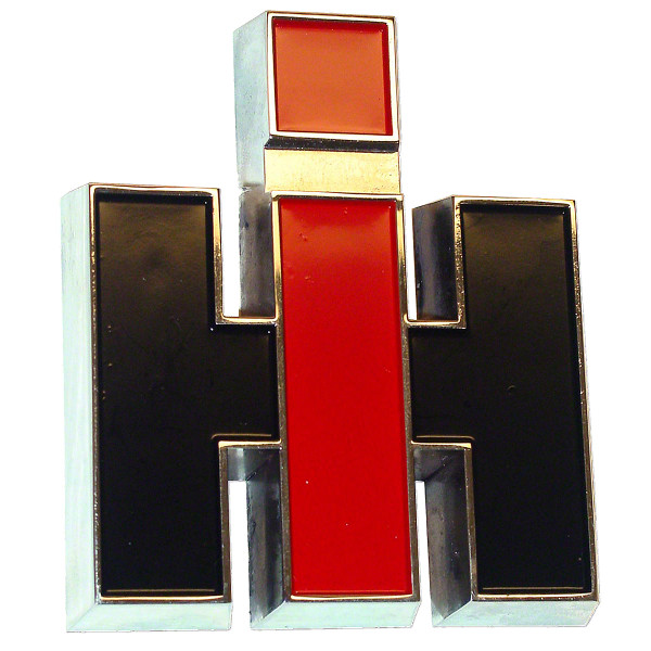 IH Emblem (Chromed and Painted Die Cast Metal)