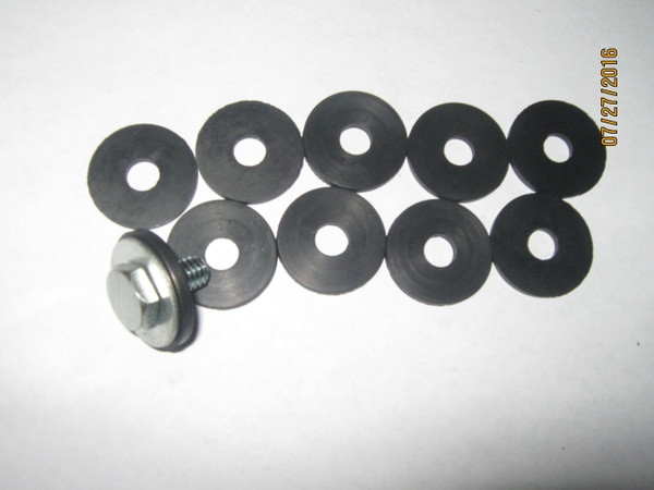 Shoulder Hood Bolt Rubber Washers (Package of 10) IH, 66 and 86 series