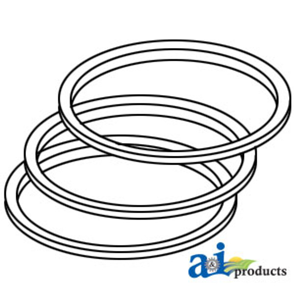 Piston Ring Set, IH, 300 and 350, C169 & C175 (Gas) Over Bore