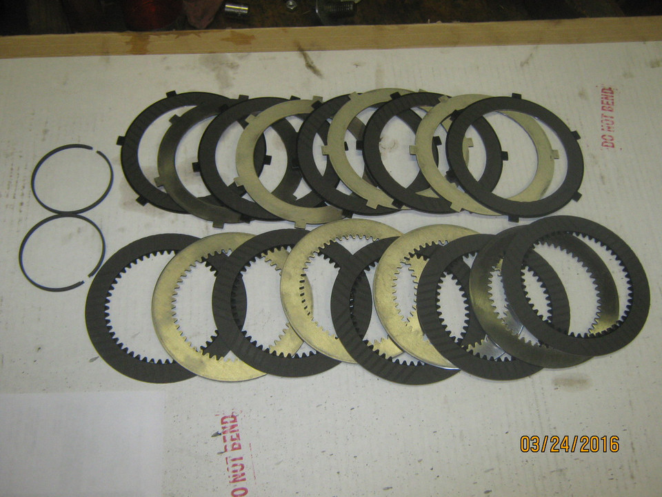 NEW Design, Heavy Duty PTO Clutch Pack Kit, IH 706 6788 Redrunrite