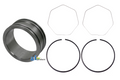 Turbochargher Exhaust Sleeve and Seal Kit, IH 1066 1466 1566 4166 4186 4366 4386