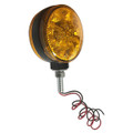 12 Volt LED Fender & Cab Warning Light, Amber & Amber Lenses