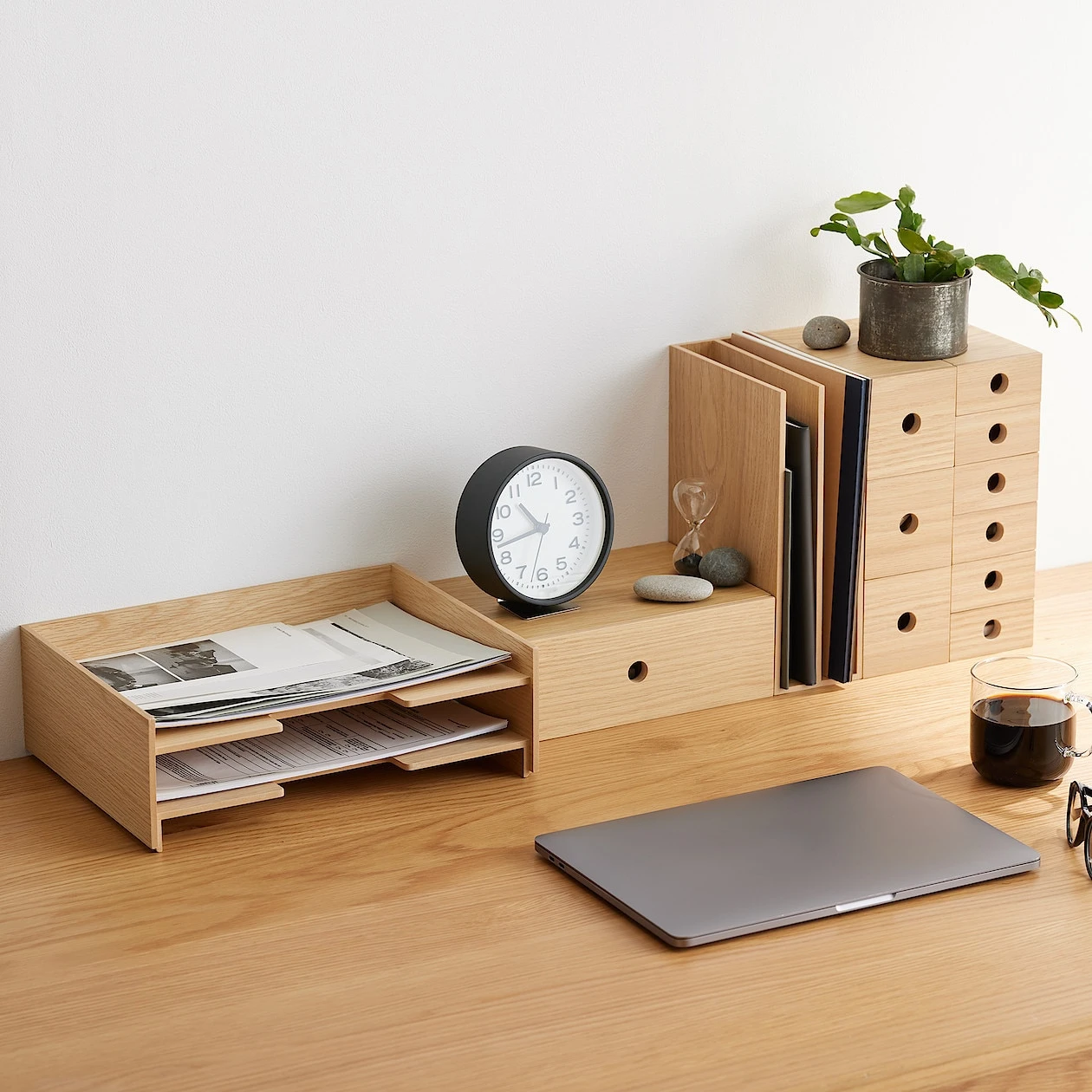 Terry Drawer System Tiroir M - 1 Unité - Modulaire Transparent Blanc