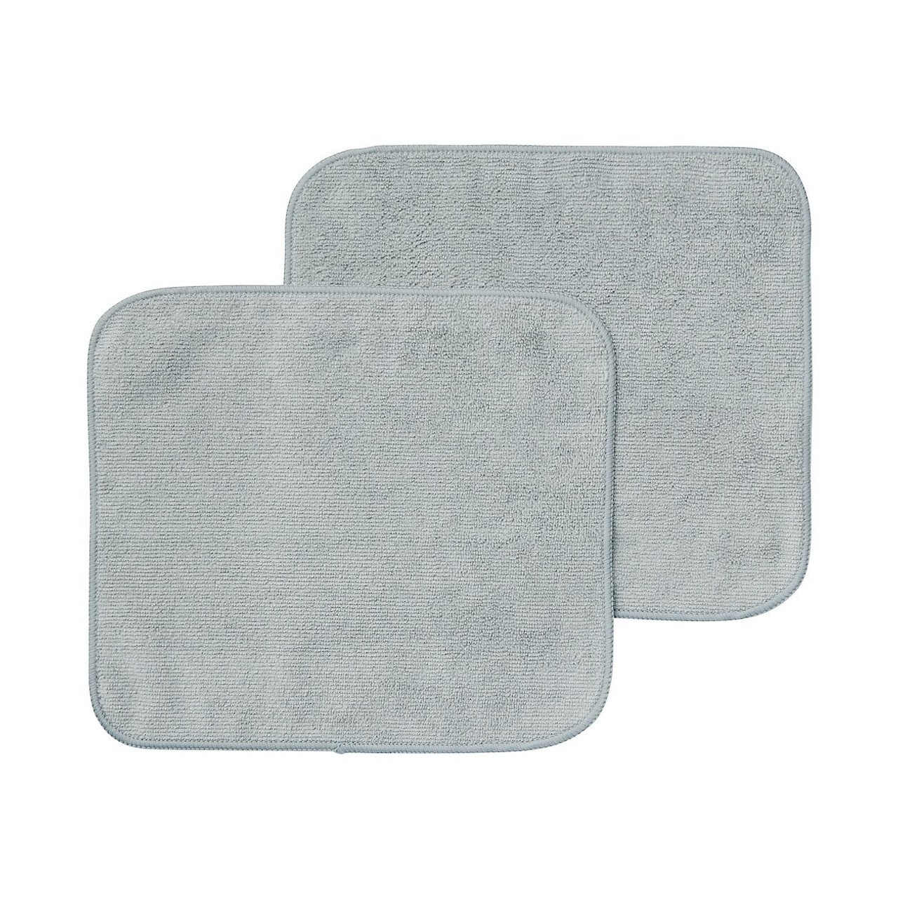 Lot de 2 chiffons de salle de bains en microfibre