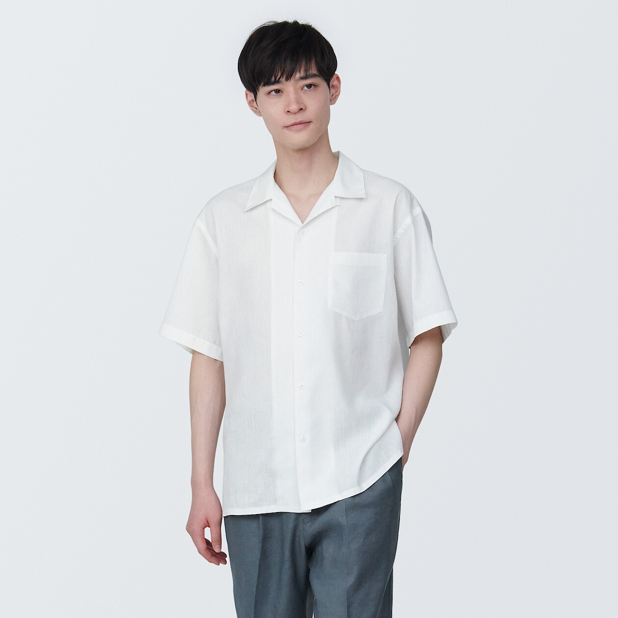 Chemise lyocell perles - Femme | MANGO France (La Réunion